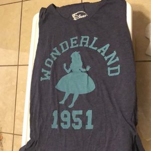 Alice in Wonderland tank top